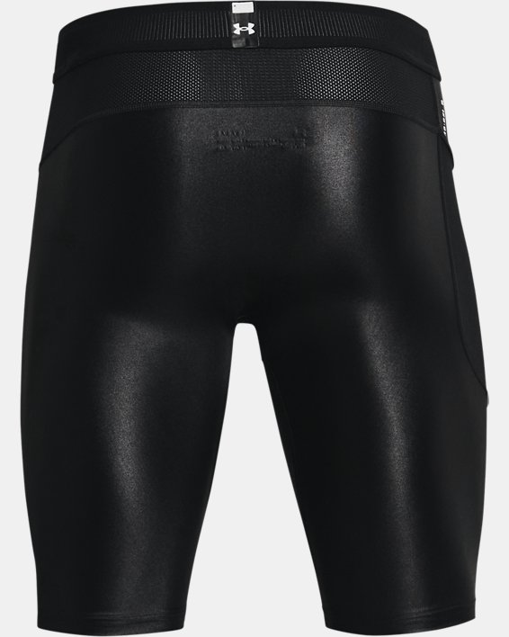 Men's UA Iso-Chill Compression Long Shorts in Black image number 6